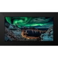 thumbnail image 2 of De La, Javier 18x11 Black Modern Framed Museum Art Print Titled - Chasing the Northern Lights, 2 of 5