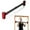 Black+Red, variant on Ataucjin Pull Up Bar for Doorway,Strength Training Chin up Bar without Screws,Adjustable No Screws Chin Up Bar for Home Gym,440 LBS Max Load,with Level Meter & Anti-Slip Design for Strength Training