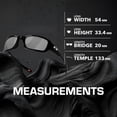 thumbnail image 5 of Oakley OO9238 Fives Squared Rectangle Shaped Polarized Sunglasses for Men - Includes Official Eyewear Kit - Polished Black Frame with Black Iridium Lens, 5 of 6