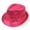 Hot Pink, variant on Unisex Sequins Hat Roll Brim Gentleman Style Jazz Cap For Men Women Carnival Party Dance Performance Casual Sun Hat Party Hat Headwear