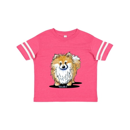 

Inktastic Pomeranian Caricature Gift Toddler Boy or Toddler Girl T-Shirt