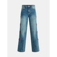 thumbnail image 5 of Madden NYC Women's Ultra 90s Fit Jeans with Embroidery, 32" inseam, Sizes 00-18, 5 of 5