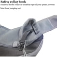 thumbnail image 3 of Bolsa transportadora para mascotas, transportín manos libres para cachorros, ideal para perros y gatos pequeños, apto para mascotas de menos de 1,8 kg, bandolera de viaje de malla transpirable para ca, 3 of 5