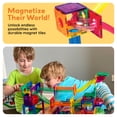 thumbnail image 6 of PicassoTiles Marble Run Magnetic Tiles for Kids – 100PCS STEM Educational Construction Building Blocks Race Track Creative Learning Toy Set, 6 of 14