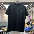 thumbnail image 2 of Camiseta con estampado de Cactus Jack para hombre y mujer, camisa 2024 de algodón con cuello redondo, ropa de calle de verano, ASTROWORLD, Hip Hop, 100%1, 2 of 4