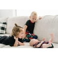 thumbnail image 4 of IFFEI Family Matching Pajamas Set Festival Outfits Short Sleeve Two Pieces Santa Claus Printed Nightwear for Mom Dad Kids, 4 of 7