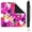 Flowers-1, variant on Floral Print 31.5x31.5 Inch Mahjong Table Mat Anti-Slip Rubber Surface Perfect for Game Night Includes Cards and Board Games