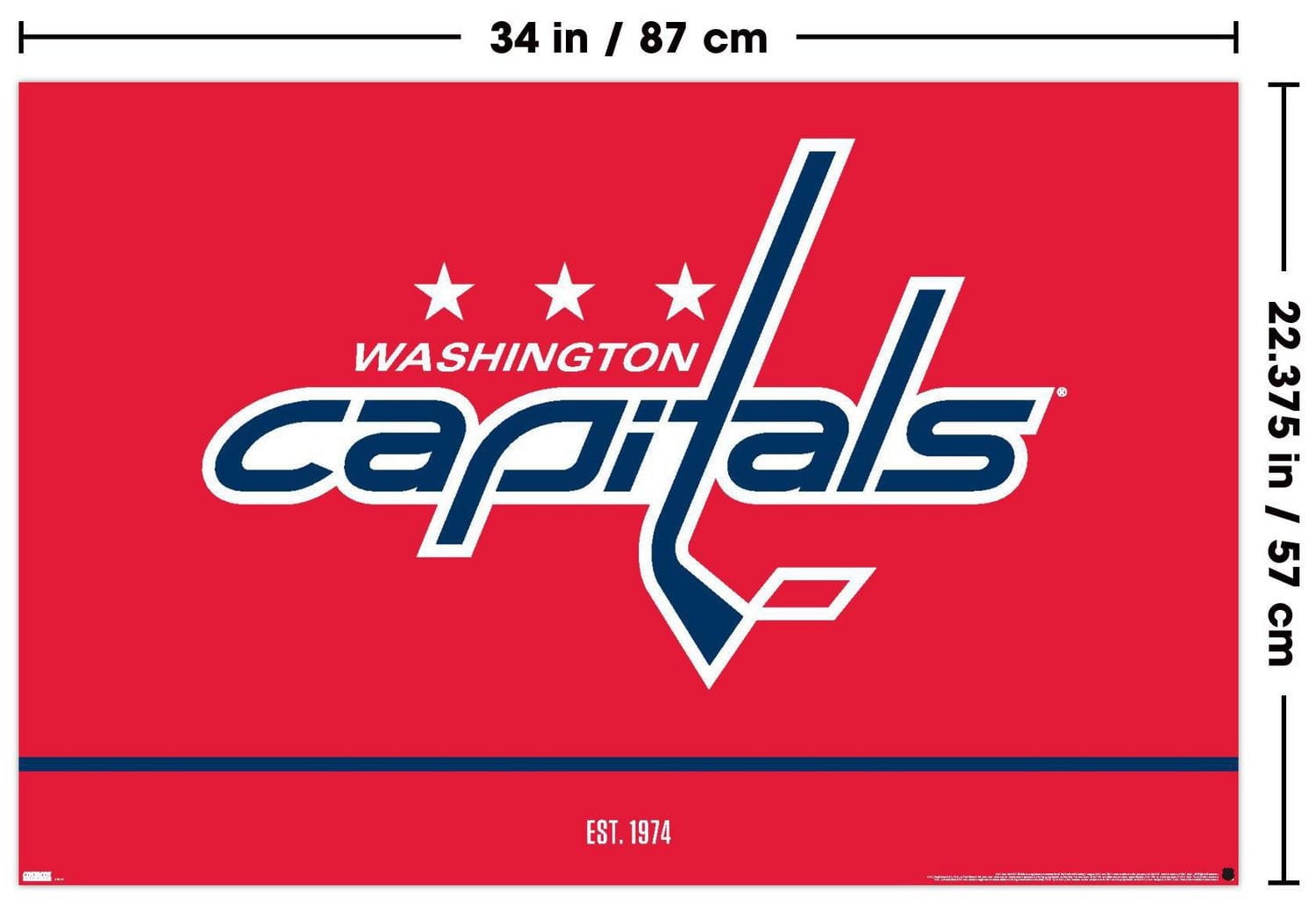 LNH Capitals de Washington - Logo 21