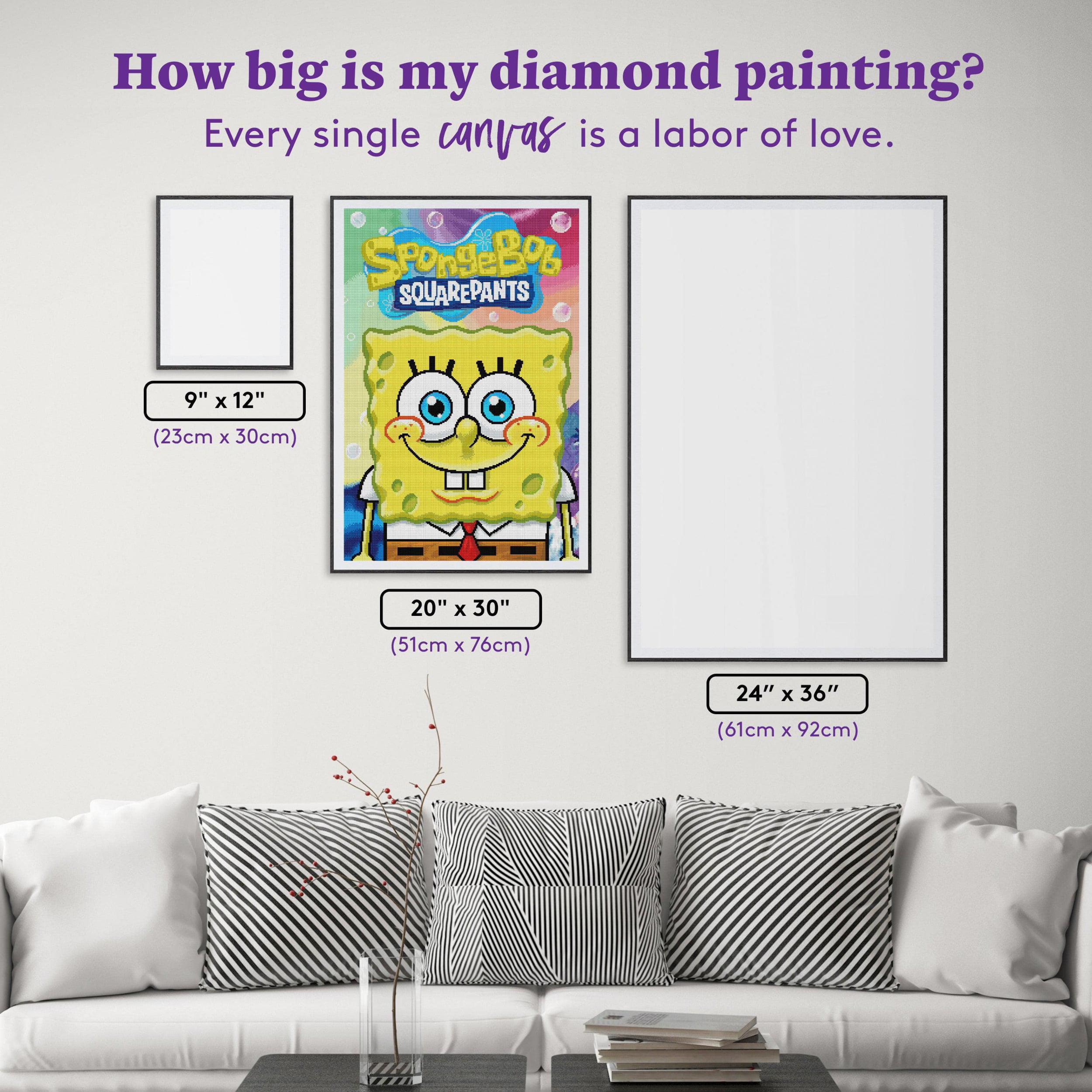 Spongebob Fish - Diamond Paintings 