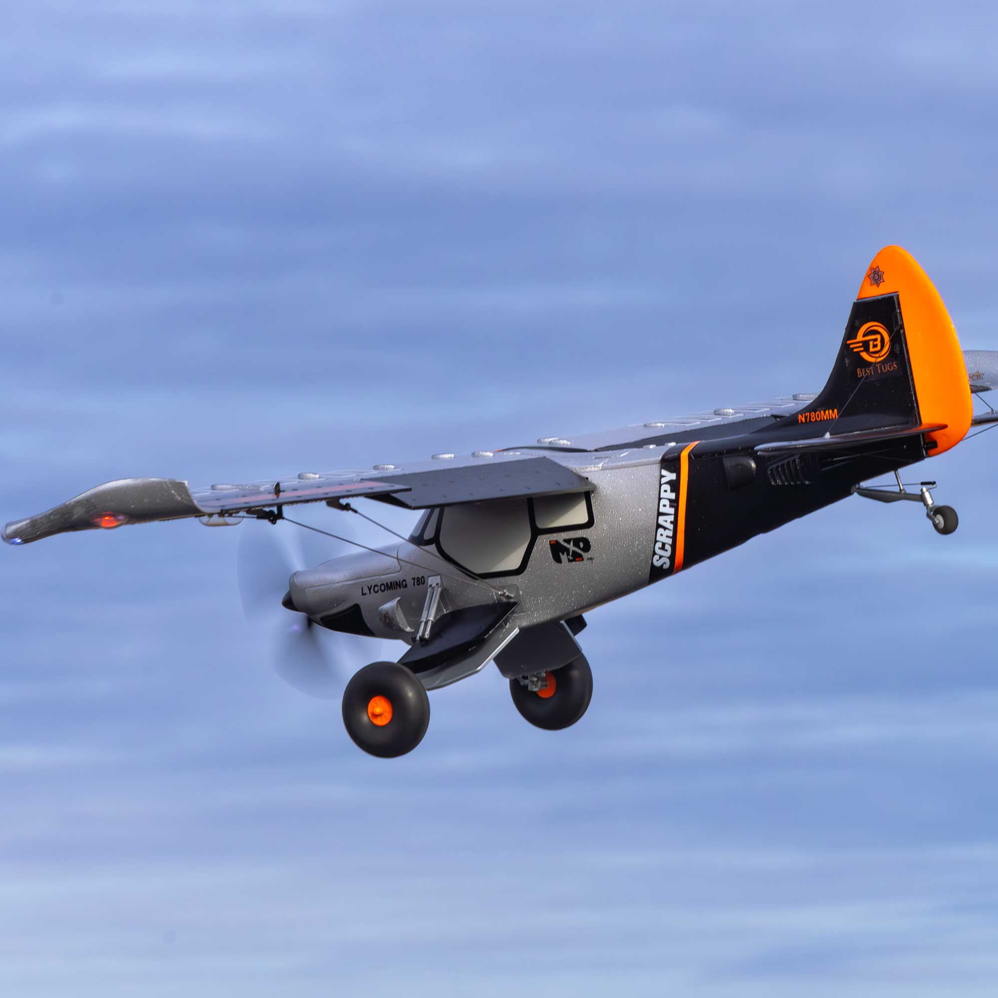 E-flite Micro Scrappy 800mm BNF Basic EFL02150D RC Aerobatic Airplanes