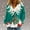 Green, variant on Deal of the Week Ofreoo Women‘s Christmas Printed CasualCardigan ButtonFashion Jacket Tops Coat Cardigan Sweaters for Women Lightweight