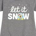 thumbnail image 3 of SpongeBob SquarePants - Let It Snow - Toddler And Youth Girls Fleece Dress, 3 of 6