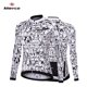 thumbnail image 2 of Maillot de ciclismo para mujer, transpirable, blanco, con dibujo de gato, antibolitas, de manga larga, ropa de ciclismo de carretera de primera calidad, 2 of 5