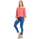thumbnail image 2 of Blusa Mujer Hombros Caídos Holgada Con Flores Coral Casual coral CH Incógnita 330670, 2 of 5