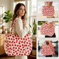 thumbnail image 5 of GYNKY Corduroy Tote Bag for Women Large Capacity Work Bag Weekender Duffle Bags with 6 Pockets Shoulder Crossbody Handbag for Office Travel Gym and Everyday Use Overnight, 5 of 6