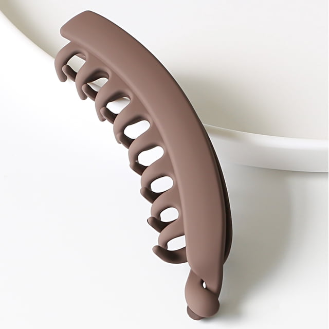 Xihbxyly Pinza para El Pelo Coreana, Elegante Pinza Grande Tipo Banana, Accesorio Antideslizante Versátil, Diseño Metálico Fluido y Elegante, Ideal para Banquetes de Boda, Regalo Perfecto para Mujere