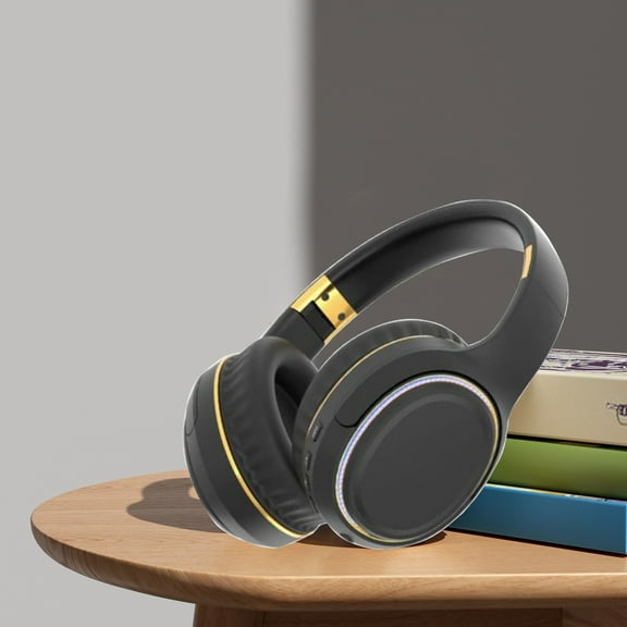 Bluetooth Headphones, Foldable Wireless Over-Ear Headphones, Active Noise Canceling, 360° Immersive Sound, Long-Lasting Battery, Built in Microphone, for Music, Travel, Workouts, and Gaming