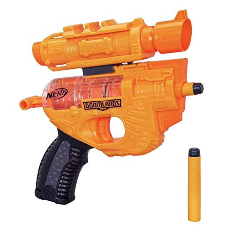 NERF Doomlands Holdout Single Shot Toy Blaster with 2 Darts Kids 8