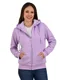 thumbnail image 1 of Sudadera Dama Mujer Cierre Capucha Forrada Borrega Termica, 1 of 4