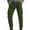 Green, variant on qolati Men's Casual Cargo Pants Elastic Waist Athletic Workout Hiking Pants Outdoor Lightweight Stretch Workout Tapered Sweatpants