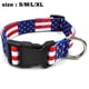 thumbnail image 2 of Collares ajustables para perros grandes, medianos y pequeños, bandera, cuadros, estampados de animales, nailon duradero, 2 of 5