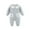 Gray, variant on Odeerbi Baby Infant Boys Girls Clothes Baby Jumpsuit Romper Children's Fall Winter Cotton Warm Jumpsuit Newborn Crawling Children Clothes Newborn Jumpsuit Gray 5-8 Months