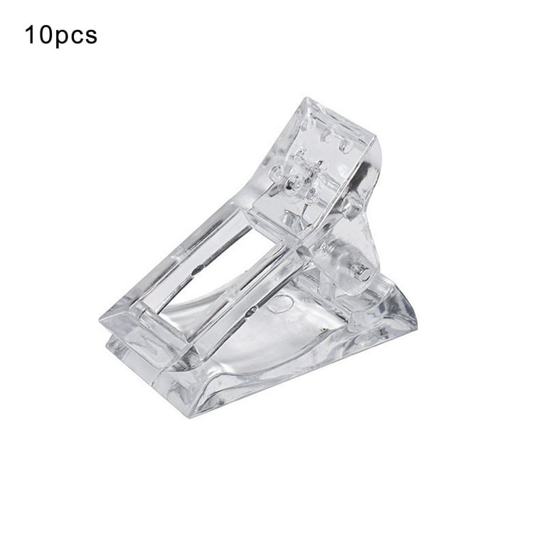 New Nail Tips Clip for Quick Building Poly gel nail forms Nail clips for  poly gel Finger Nail Extension UV LED Builder Clamps - AliExpress