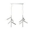 thumbnail image 6 of Z-Lite Forest 12 Light Steel LED Branching Island Pendant in Chrome, 6 of 7