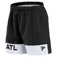 thumbnail image 2 of Men's Fanatics Black Atlanta Falcons Elements Shorts, 2 of 3