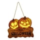 thumbnail image 1 of Cartel colgante de calabaza Zulema Estilo A de madera, 1 of 5