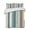 Blue brown beige, variant on Quilts Queen Size, Turquoise Beige Soft Comforter Bedding Set for Bed, Boho Vertical Stripes Bohemian Retro Lightweight Quilted Bedspread with Pillow Cover(2 Pieces) for All Season, 90x96 Inch