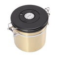 thumbnail image 4 of Réservoir De Stockage De Café, Réservoir De Stockage De Café en Acier Inoxydable 304 Scellé pour Boîte à Café Scellée pour Les Céréales De Céréales De Sucre De Thé(1.2L), 4 of 14