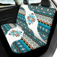 thumbnail image 3 of Jeiento Aztec Car Seat Covers Full Set of 4 Southwest Tribal Ethnic Auto Front and Back Seat Covers Interior Decoration Accessory Universal Fit for Most Cars SUV Van Truck, 3 of 7
