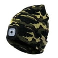 thumbnail image 1 of UDIYO Unisex Winter LED Light Luminous Warm Knitted Hat Outdoor Camping Head Lamp Cap, 1 of 8
