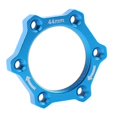 thumbnail image 1 of Almencla 2X Moyeux Filetés en Aluminium pour Vélo Adaptateur de Rotor de Frein à Disque Base Bleu 44mm, 1 of 8