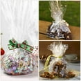 thumbnail image 3 of LNGOOR STOBOK 2.5 Mil Christmas Cellophane Wrapping Paper Snowflake Xmas Pattern Cellophane Roll Gift Crafts Flower Fruit Basket Packing (3000x43cm), 3 of 6