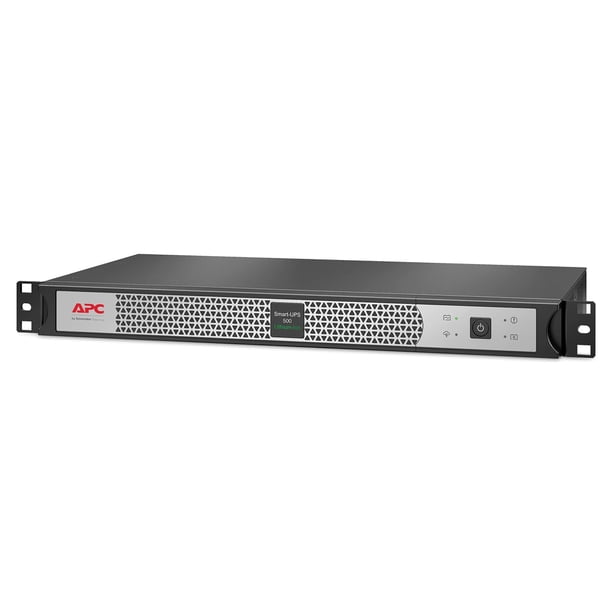 APC Smart-UPS SCL500RM1UC Lithium-ion UPS Rackmount 1U 120V 4X NEMA 5-15R Outlets SmartConnect Port Black