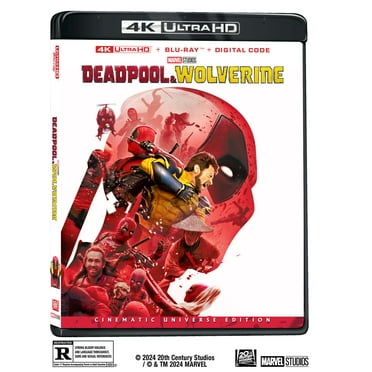 Deadpool and Wolverine (4K UHD   Blu-ray   Digital) Disney Action & Adventure