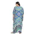 thumbnail image 4 of Oussum Women Plus Size Kaftans Polyester Long Maxi Caftan Gown Evening Casual Dress Online, 4 of 8