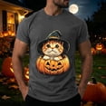 thumbnail image 2 of Akiihool Mens Short Sleeve Tshirt Mens Oversized T Shirts Tees Crew Neck Cotton Tops Streetwear Casual Shirt Grey,XXL, 2 of 5