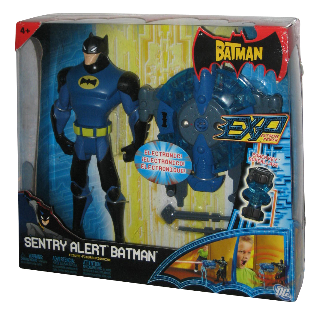 DC Batman EXP Sentry Alert Extreme Power Deluxe 8 Inch Electronic Action  Figure 