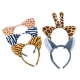 thumbnail image 3 of Diadema con orejas de animal Haploon Jungle Cat, 12 piezas, para niños, 3 of 6