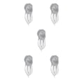 thumbnail image 3 of Maytalsory Extension de Queue de Cheval pour Femmes Coiffure Accessoire Simple avec Novateur et Unique 60B Ensemble de 5, 3 of 6