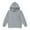 t-425Grey1, variant on MEZZALL Kids Girls Hoodies Sweatshirts Long Sleeve Pullover Solid Color Casual Outerwear Cozy Fuzzy Hooded Sweater For Toddler To Teen Winter Classic Fall Tops