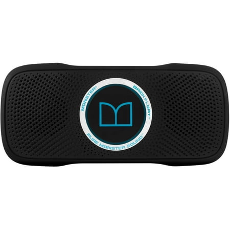 monster superstar backfloat portable wireless bluetooth speaker with