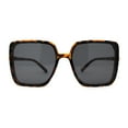 thumbnail image 2 of Womens Showy Metal Side Gilded Jewel Butterfly Diva Sunglasses Tortoise Black, 2 of 4