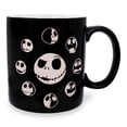 thumbnail image 1 of Taza de cerámica plateada Buffalo Disney Nightmare Before Christmas, 1 of 6