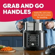 Instant Pot 8Qt Pro 10-in-1 Slow Multi-Cooker, Pressure Cooker, Slow Cook, Rice/Grain Cooker, Steamer, Sauté, Sous Vide, Yogurt Maker, Sterilizer and Warmer, Black