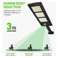thumbnail image 6 of Solar Lights, 180 144 LED Oversized Solar Floodlights For Garden 5000LM Security Motion Sensor Lights With Remote 3Modes Solar Lights Outdoor
--------
Super Bright & Energy Efficient, 6 of 7
