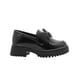 thumbnail image 3 of Mocasín Escolar Para Niña Moño Charol Negro Super Cómodos negro 24, 3 of 6
